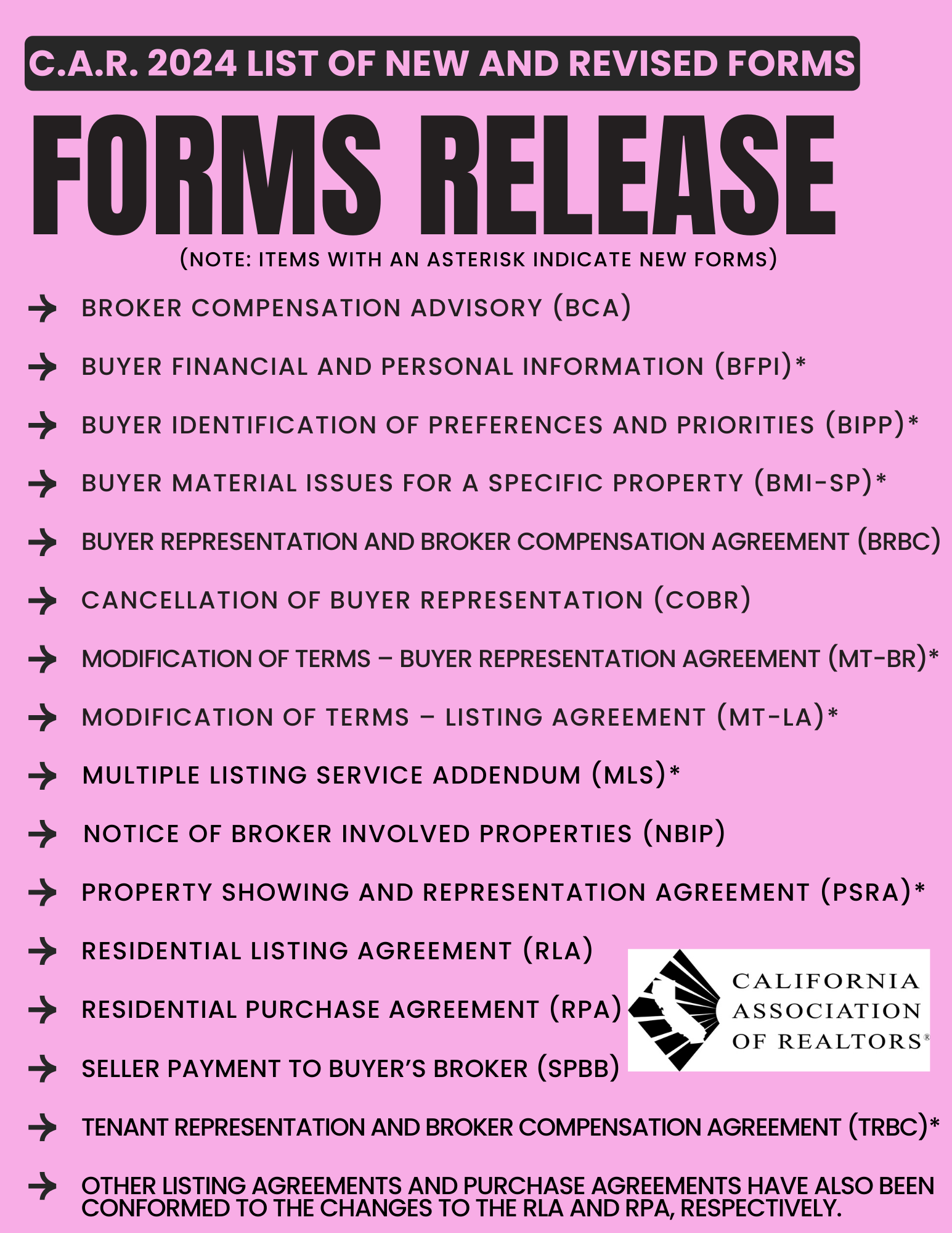 Form Release